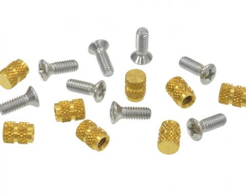 68-77 Quarter Trim Panel Repair Kit - Rear