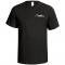 C2 Cars & American Flag Black T-Shirt