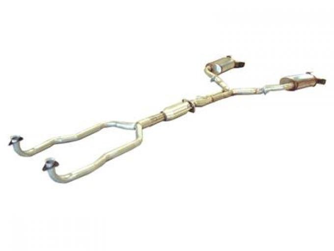 1985 Exhaust System With Converter LT1/LT4 Tip MagnaFlow Mufflers