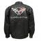 Jacket Lambskin Leather Black With C5 Inlay Logo
