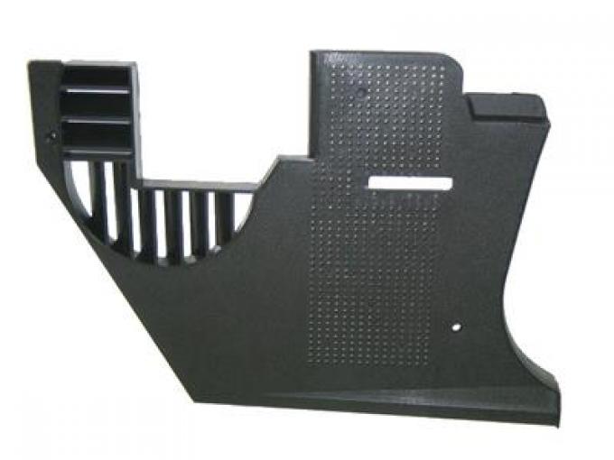 78-82 Kick Panel - Plastic Right Black ( Paint To Match )