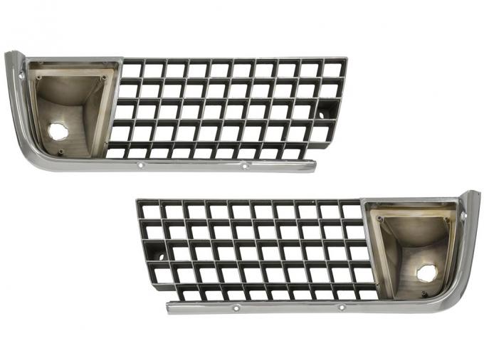 72 Front Outer Grilles - Correct Reproduction
