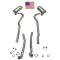 1970-1972 Exhaust System 454 4-Speed 2 1/2"