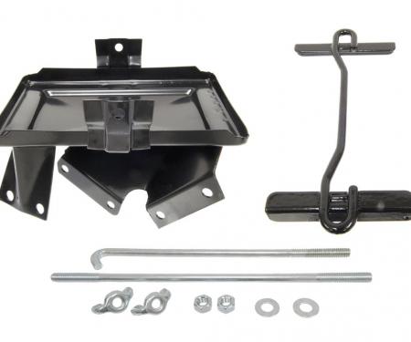63-67 Battery Tray Kit - Air Conditioning Or 65 396 Left Hand