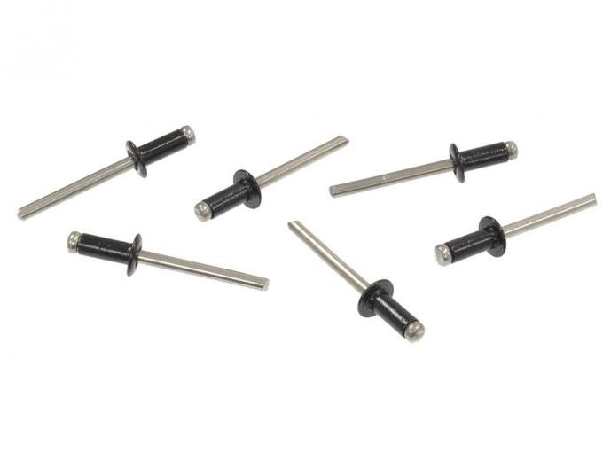 78-82 Rear Door Glass Weatherstrip Mount Rivets - Set Of 6