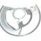 65-76 Brake Splash Shield - Left Front - Silver