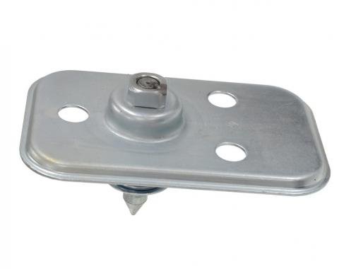 58-59 Hood Lock / Latch - Male Assembly - 1959 Early