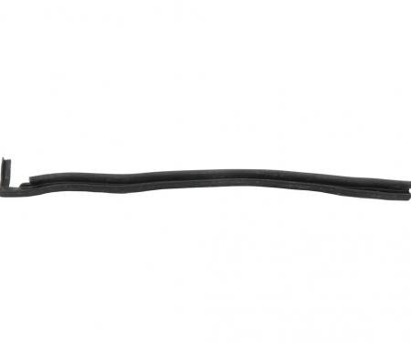 56-62 Hardtop Side Rail Weatherstrip - Horizontal Over Side Window Rh