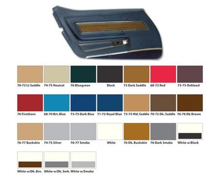 70-76 Door Panel - Deluxe Right