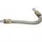 56-62 Brake Line - Left Front With Spiral Armor