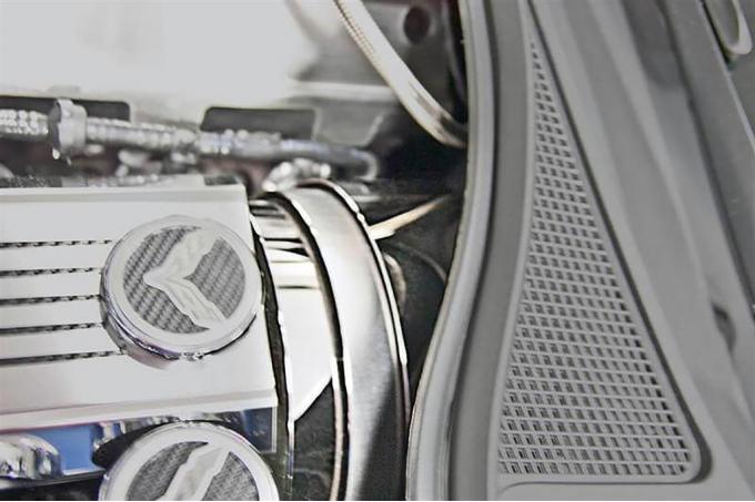 2014-2019 Brake Booster Cover - Polished Stainless Steel
