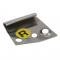 68-77 Moulding - T-top Corner - Stainless Steel - Right