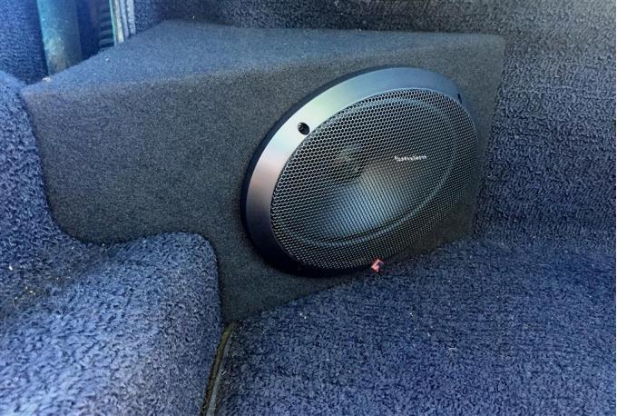 68-75 Convertible Custom Rear Radio Speaker Kit (includes Speakers & Box)