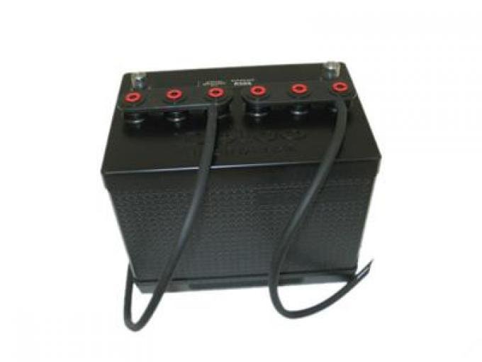 68-69 Sealed Maintenance Free Battery 69E Delco R-59s With Correct Caps