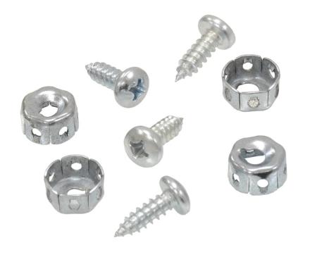 84-96 Shifter Boot Screws and Nuts Installation Kit - 8 Pieces