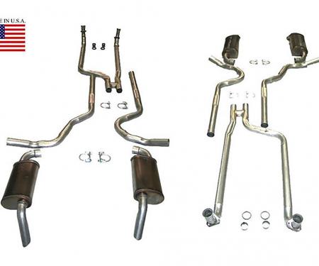 1980-1981 Dual Exhaust System With MagnaFlow Mufflers