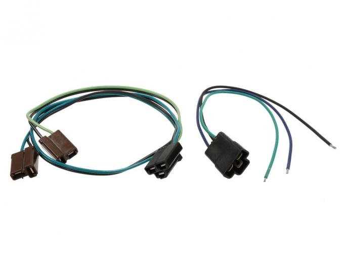 74-76 Radio Wire Harness - From Mono Radio To Speakers