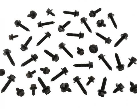 63-67 Door Hinge Mounting Bolts - Complete Set Does 2 Doors