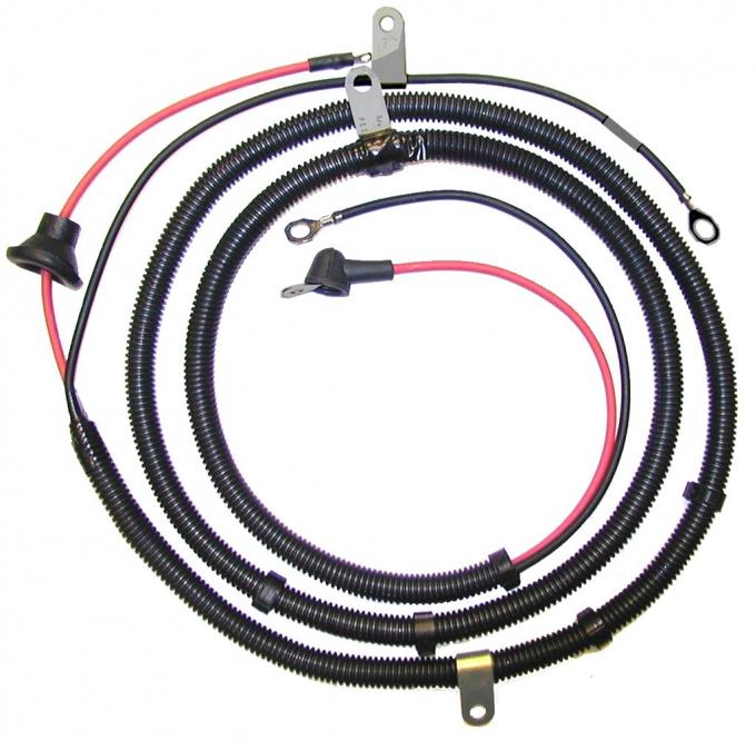 80-82 Alternator to Battery Wire Harness With Stereo Radio