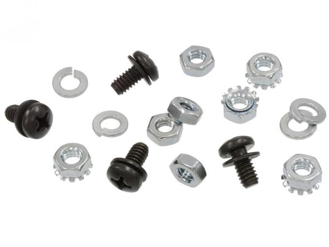 63-67 Door Window Roller Track Fastener Set