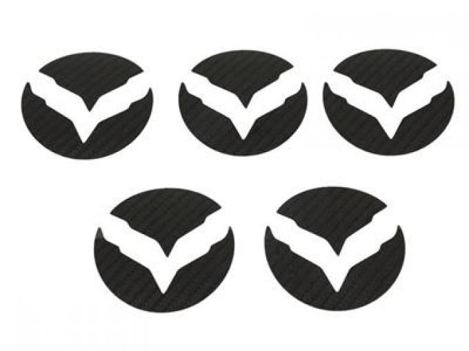 14-19 Wheel Center Cap Applique Decal Set Of 4