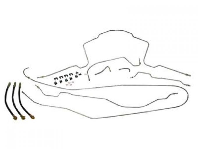 56-62 Brake Line Kit - Deluxe Stainless Steel