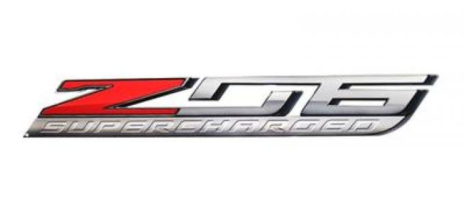 C7 Z06 Emblem 18" X 3" Metal Sign - Photosteel