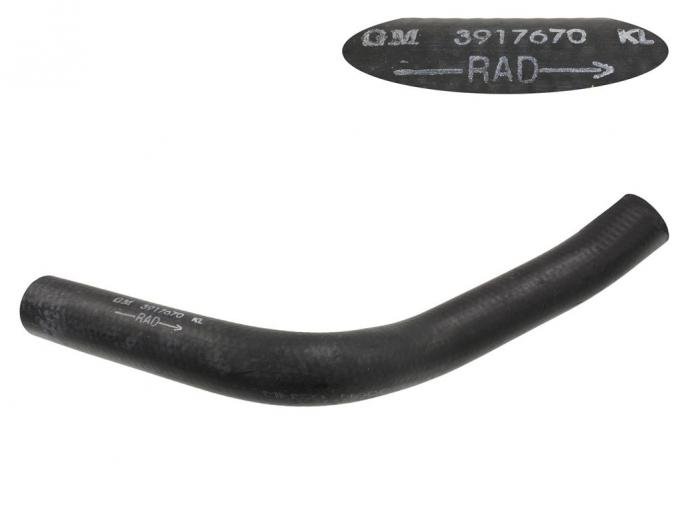 68 Radiator Hose - 327 Upper / Inlet With Automatic Or Air Conditioning ( # 3917