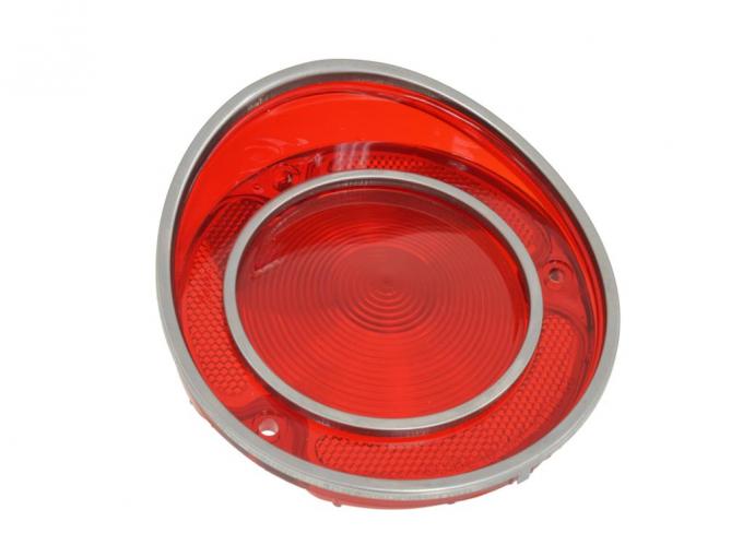 68-69 Tail Light Lens - All Red