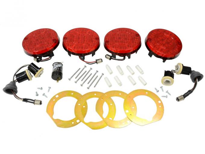 74-79 LED Tail Lamp - Except Backup Lamps - Set Of 4