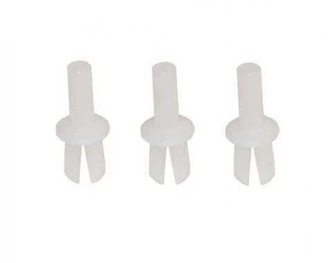 56-82 Horn Contact Rivet Set - Plastic - 3 Pieces