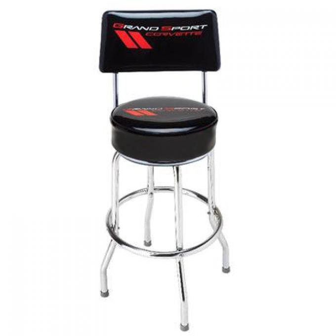 C6 Grand Sport EZ-Comfort Counter Stool With Back Rest