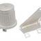 57-58 Fuel Injection Fuel Filter Assembly With Bracket Square Boss 57 Late