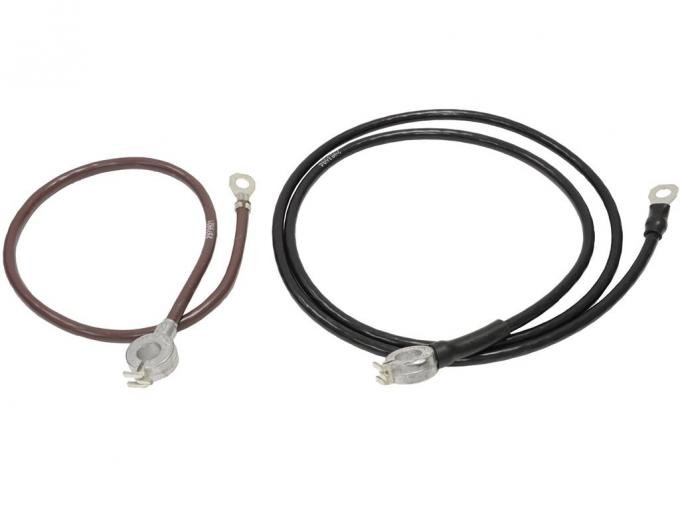 64-65 Battery Cable - Small Block Air Conditioning Spring Ring And 65 396