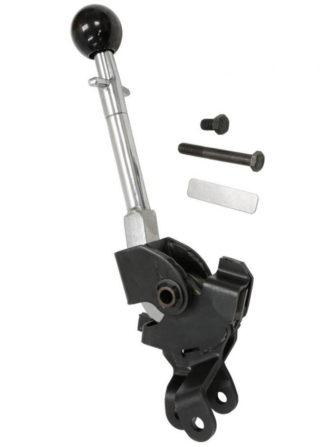 68-76 Shifter Assembly - 4 Speed With Black Chrome Knob