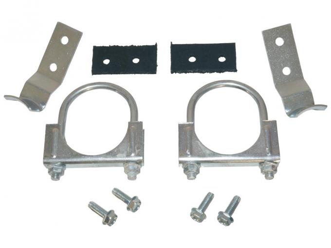 74-79 Center Exhaust Hanger - 2 1/2" Automatic With Dual Exhaust