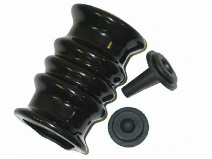 69-72 Windshield Wiper Actuator Seal Set Plug Boot Seal Late 1969