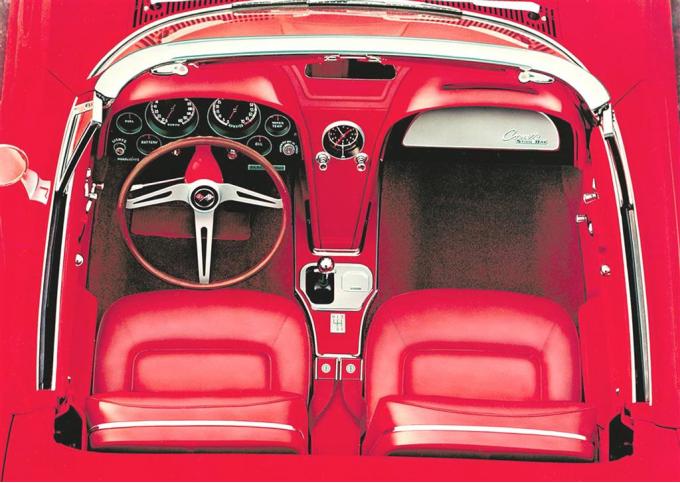 65 Interior Upholstery Package Deluxe Vinyl Convertible