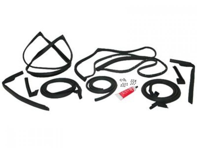 1968 Coupe Body Weatherstrip Kit - Deluxe
