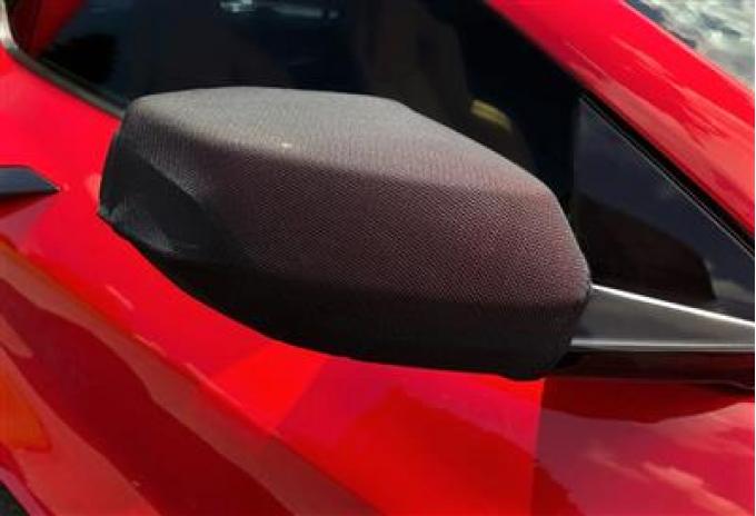 2020-2023 NoviStretch Mirror Covers - Black Mesh