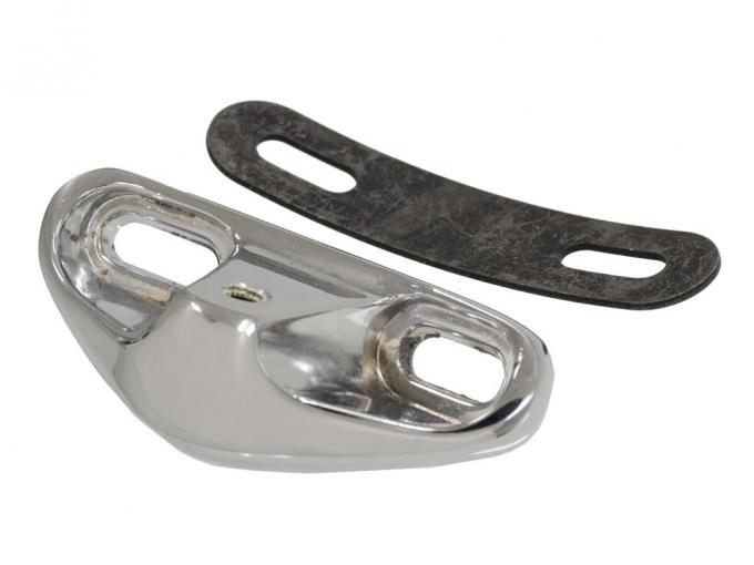68 Rear Soft Top / Convertible Top Rear Bow Lock Pin Bracket