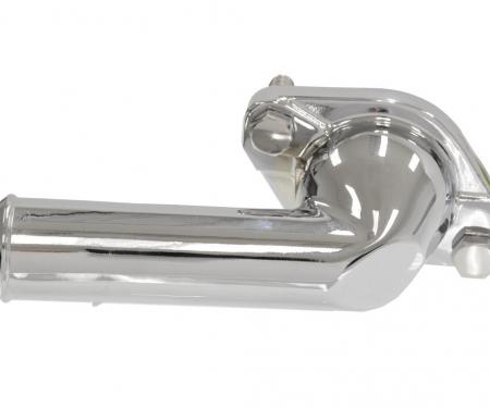 85-91 Thermostat Housing / Water Outlet Neck - Chrome