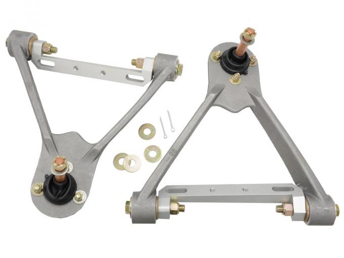 63-82 Aluminum Front A-arms / Control Arm Natural Finish With HP Ball Joint