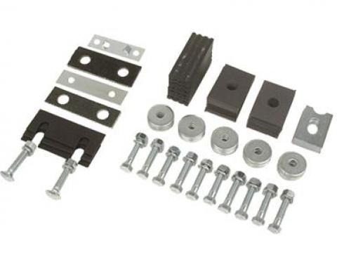 58-62 Body Mounting Set With Radiator Mount Kit