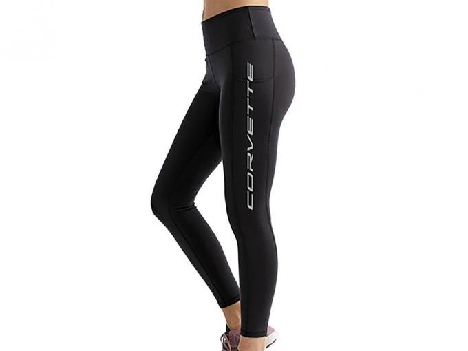 Black Ladies Corvette Luna Leggings