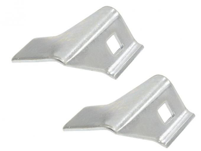 63-67 Gas Tank Strap Guides - Set of 2