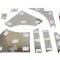 98-04 Chrome Radiator Shroud Cover