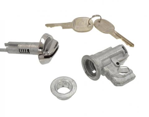 78-82 Glove Box Lock - With Key