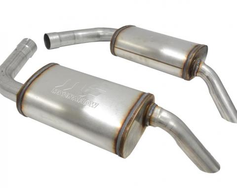 74-78 2 1/2" Magnaflow Exhaust Muffler - Hide-away