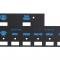 1986-1989 Heater & Air Conditioning Control Face Applique with Rear Defroster